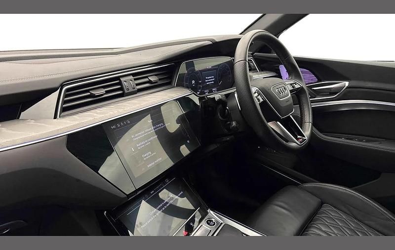 Used Audi e-tron Sportback Advanced 300 kW (408 HP) 2022 Blue SUV