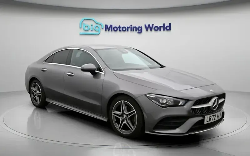Used Mercedes CLA180 AMG line 136 HP (100 kW) 2022 Grey Coupe