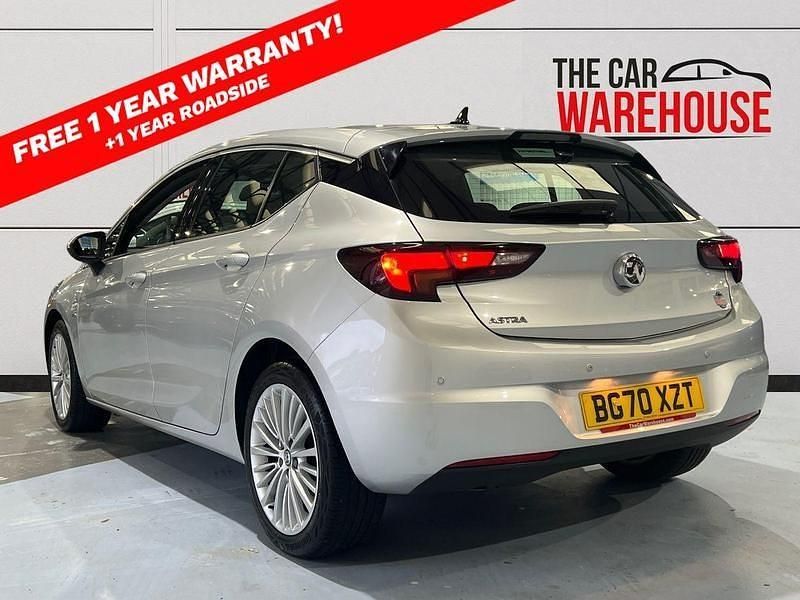 Used Vauxhall Astra Elite 145 HP (106 kW) 2020 Silver Hatchback