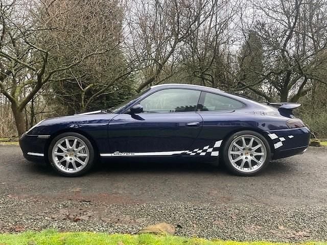 Used Porsche 996 2001 Blue Coupe