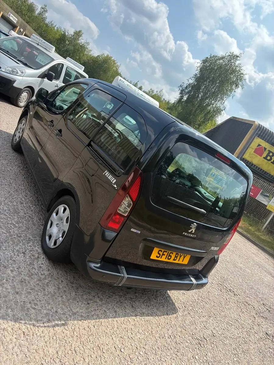 Used Peugeot Partner Tepee Active 2016 Black MPV