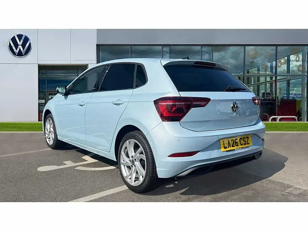 New VW Polo Edition 95 HP (69 kW) 2026 Crystal ice blue metallic Hatchback