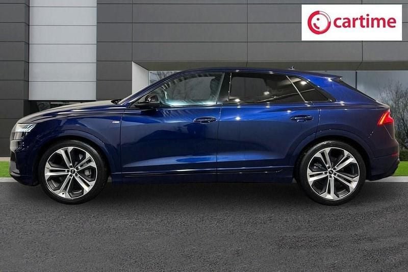 Used Audi Q8 Black Edition 340 HP (250 kW) 2023 Blue SUV