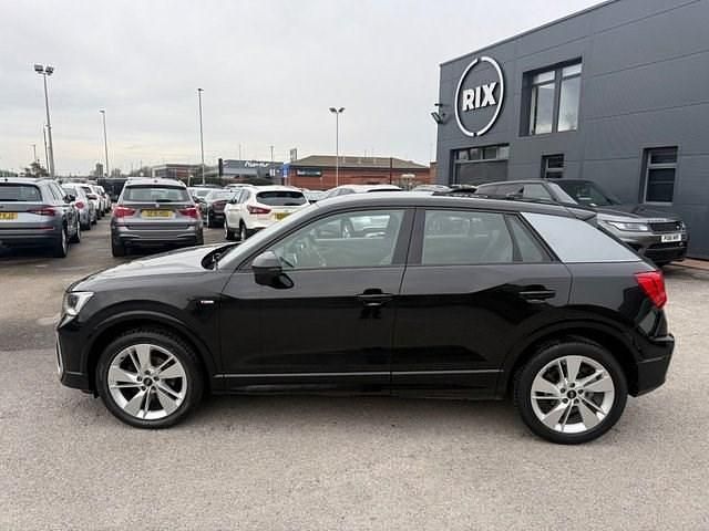 Used Audi Q2 S-Line 150 HP (110 kW) 2021 Black SUV