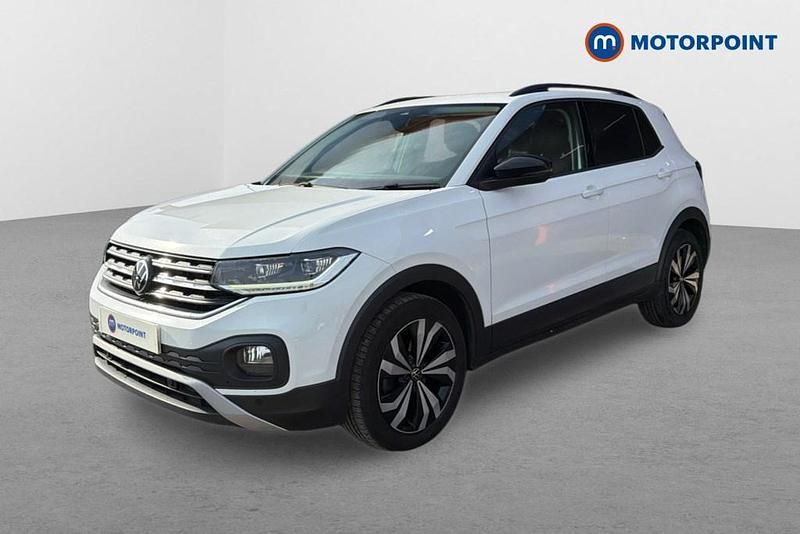 Used VW T-Cross Black Edition 2021 White SUV