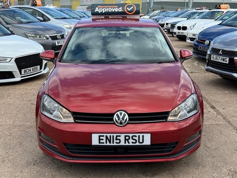 Used VW Golf VII Match 2015 Red Hatchback