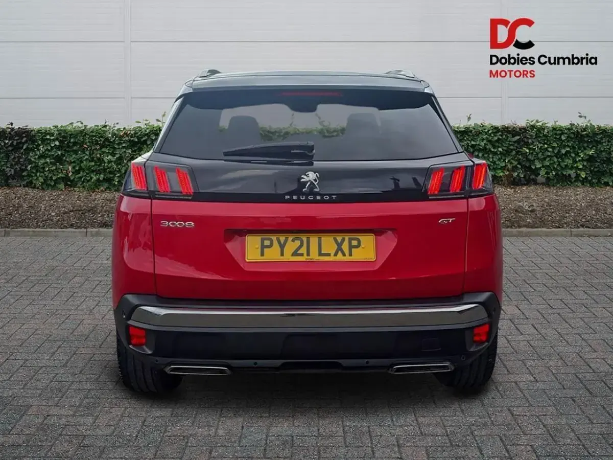 Used Peugeot 3008 GT 131 HP (96 kW) 2021 Red SUV