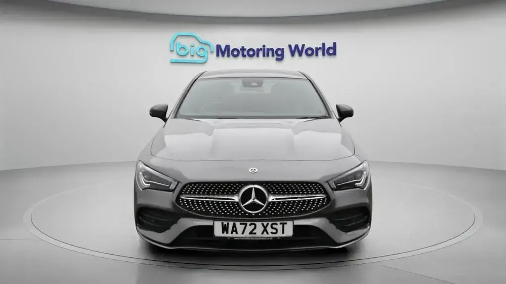 Used Mercedes CLA180 AMG line 136 HP (100 kW) 2022 Grey Coupe