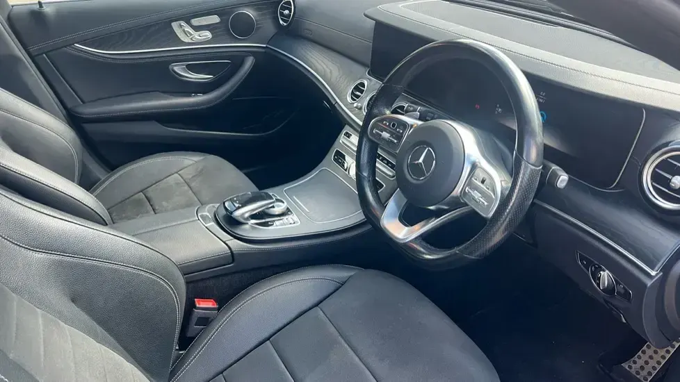 Used Mercedes E300 AMG Line Premium 316 HP (232 kW) 2020 Selenite grey metallic