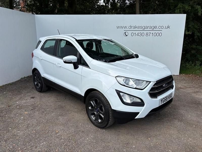 White Used 2018 Ford Ecosport Zetec SUV | £10,990 (Good price) - Image 1/4