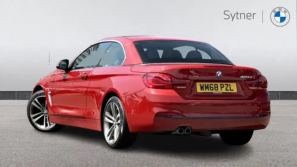 Used BMW 420 Sport Line 190 HP (139 kW) 2019 Melbourne red Cabriolet