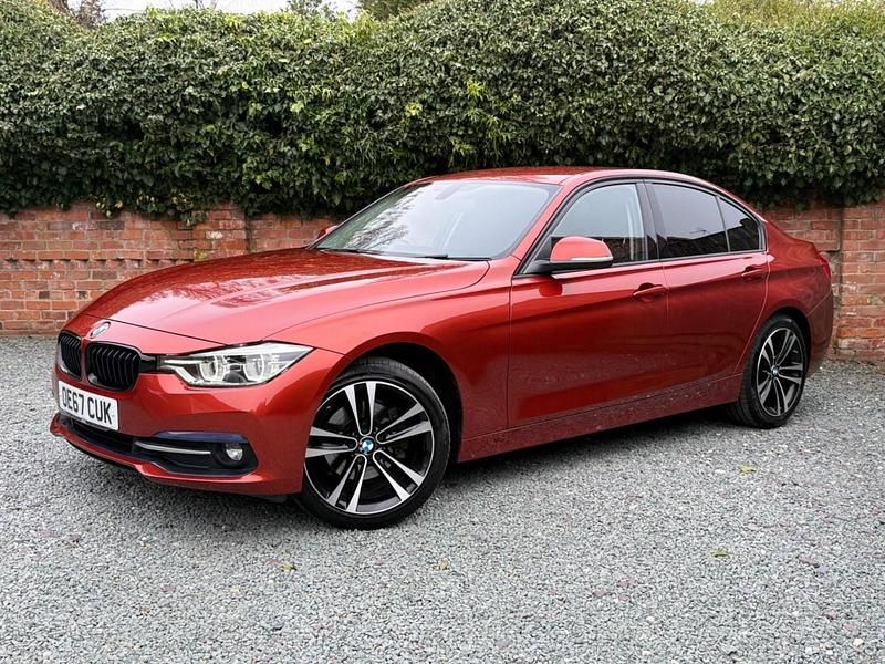 Used BMW 320 Sport Line 2017 Orange Sedan