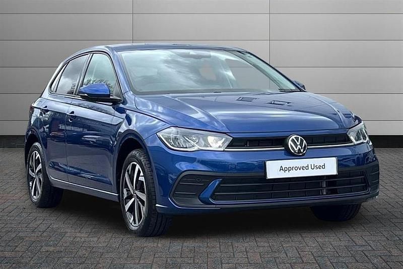 Used VW Polo Match 95 HP (69 kW) 2025 Reef blue Hatchback