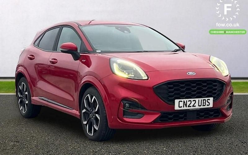 Used Ford Puma ST-Line X 125 HP (91 kW) 2022 Red Hatchback