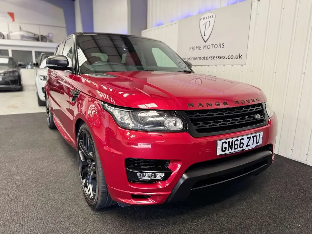 Usado Land Rover Range Rover Sport Autobiography Dynamic 306 CV (225 kW) 2017 Rojo SUV