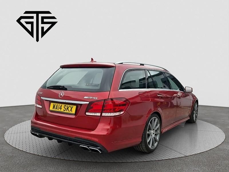 Used Mercedes E63 AMG AMG 2014 Red Estate