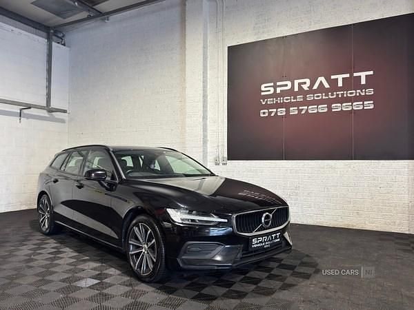 Black Used 2021 Volvo V60 Momentum Estate | £12,995 (Good price) - Image 1/4
