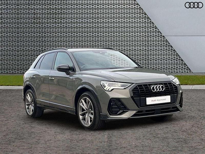 Grey Used 2022 Audi Q3 Black Edition SUV | £30,495 (Fair price) - Image 1/4