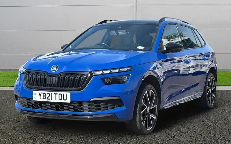 Used Skoda Kamiq Monte Carlo 116 HP (85 kW) 2020 Blue SUV