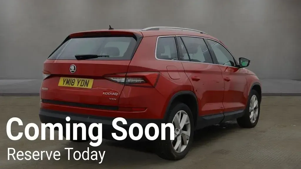 Used Skoda Kodiaq 150 HP (110 kW) 2018 Red SUV