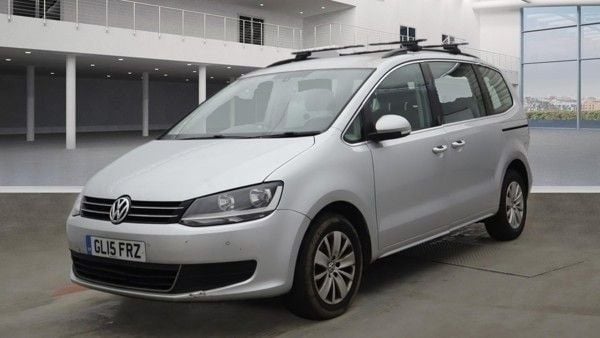 Silver Used 2015 VW Sharan SE MPV | £7,995 (Fair price) - Image 1/1