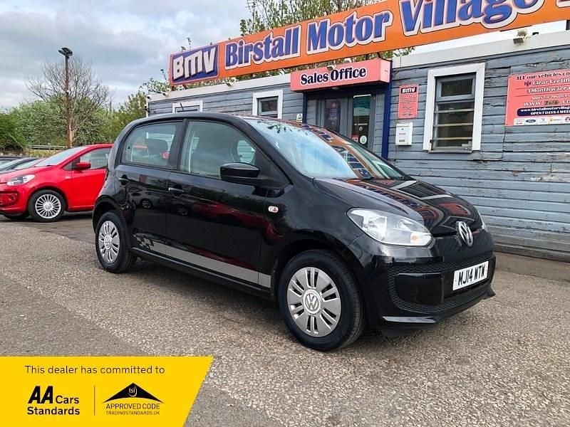Black Used 2014 VW up! move up! Hatchback | £4,795 (Fair price) - Image 1/4