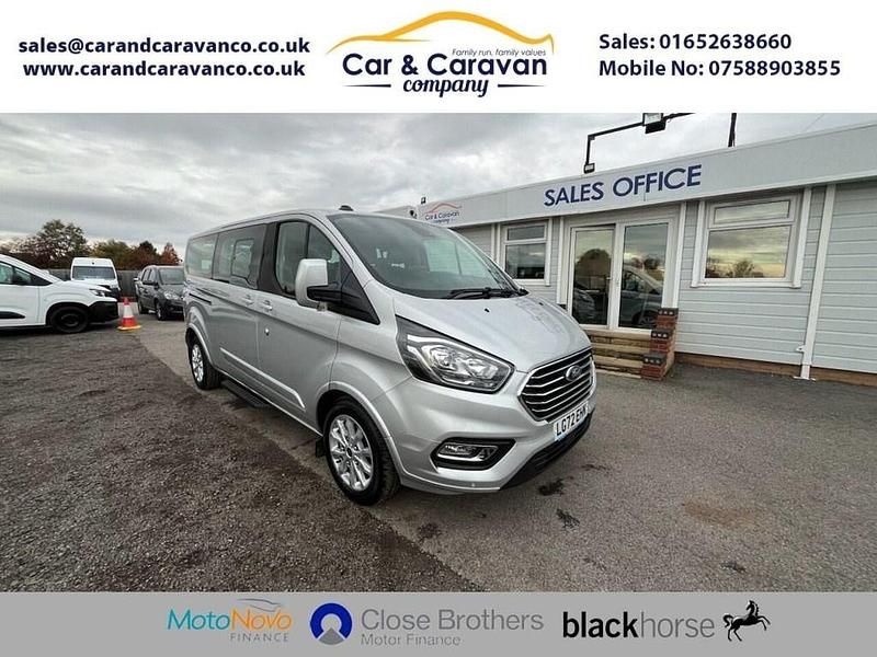 Used Ford Tourneo Custom Titanium 130 HP (95 kW) 2022 Silver Van
