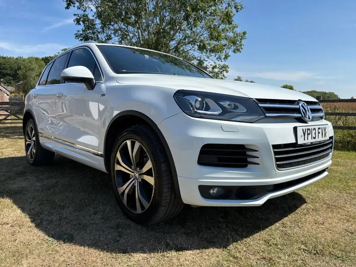 Used VW Touareg R-line 245 HP (180 kW) 2013 White SUV
