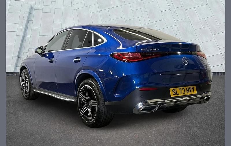 Used Mercedes GLC300e AMG Line Premium 254 HP (186 kW) 2023 Blue Coupe