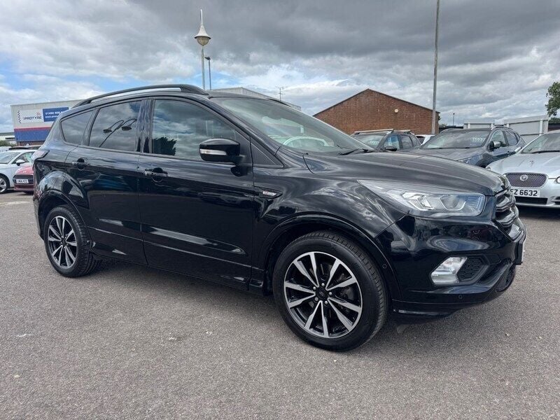 Panther black Used 2018 Ford Kuga ST-Line SUV | £11,875 (Fair price) - Image 1/4