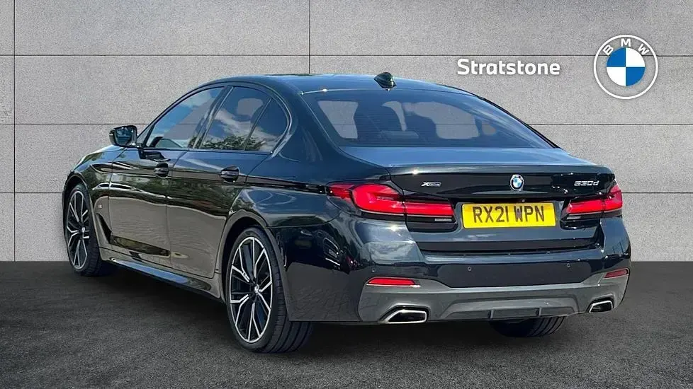Used BMW 530 M Sport 282 HP (207 kW) 2021 Black