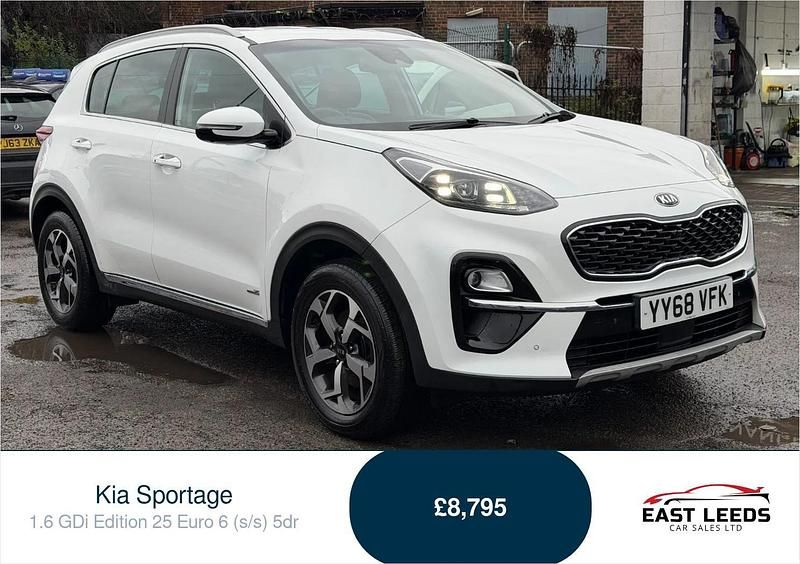 Used Kia Sportage 130 HP (95 kW) 2018 White SUV