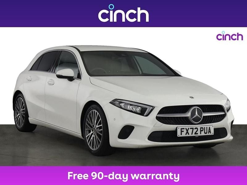White Used 2022 Mercedes A180 Executive Hatchback | £17,899 (Fair price) - Image 1/3