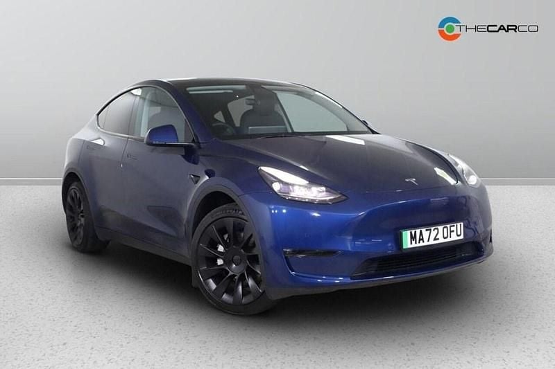 Blue Used 2022 Tesla Model Y Long Range AWD SUV | £27,475 (Fair price) - Image 1/1