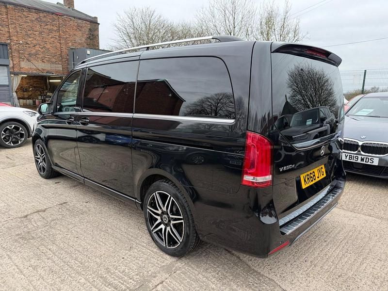 Used Mercedes V250 AMG line 2018 Black MPV