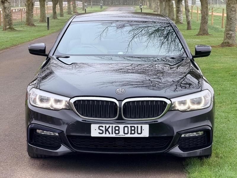 Used BMW 520 M Sport 190 HP (139 kW) 2018 Black Sedan