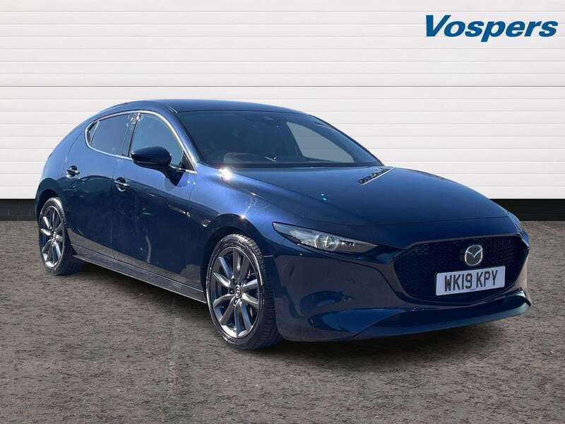 Blue Used 2019 Mazda 3 Inclusive Hatchback | £14,600 (Fair price) - Image 1/3