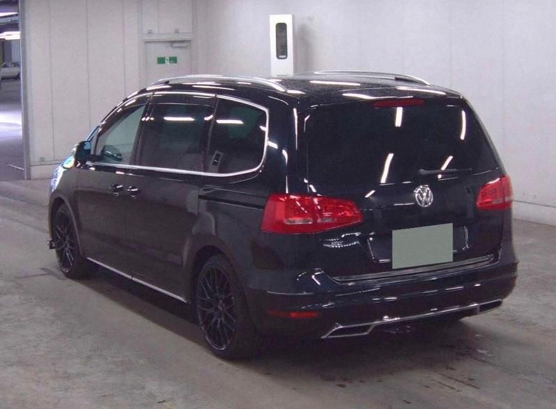 Used VW Sharan SE 150 HP (110 kW) 2012 Black MPV