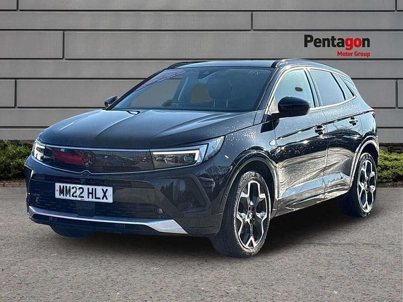 Used Vauxhall Grandland X Ultimate 128 HP (94 kW) 2022 Black SUV