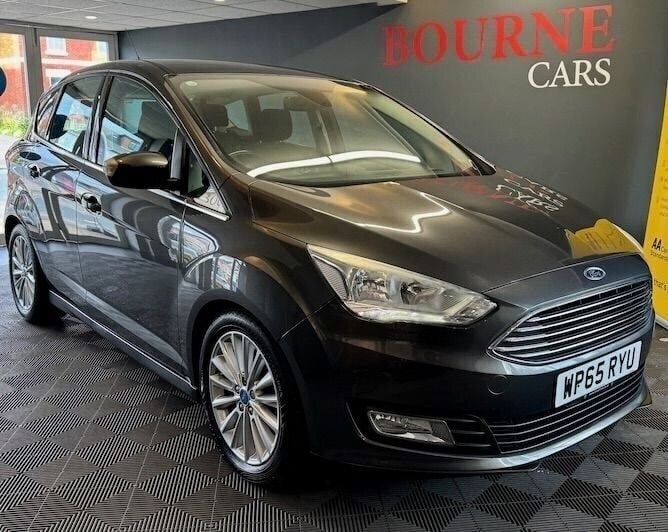 Grey Used 2015 Ford C-MAX Titanium MPV | £6,098 (Fair price) - Image 1/4