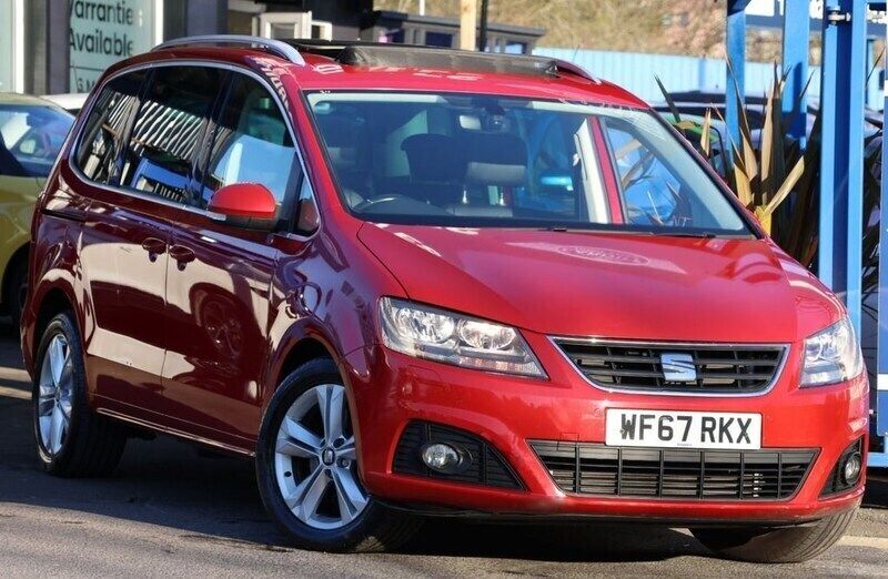Red Used 2017 Seat Alhambra Ecomotive MPV | £16,991 (Fair price) - Image 1/3