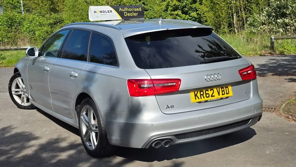 Used Audi A6 S-Line 177 HP (130 kW) 2012 Silver Estate