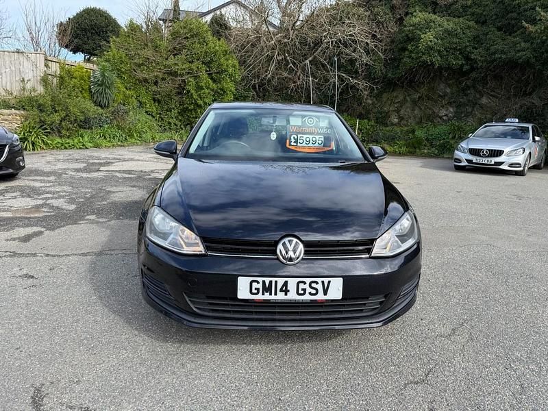 Used VW Golf VII S 105 HP (77 kW) 2014 Black Hatchback