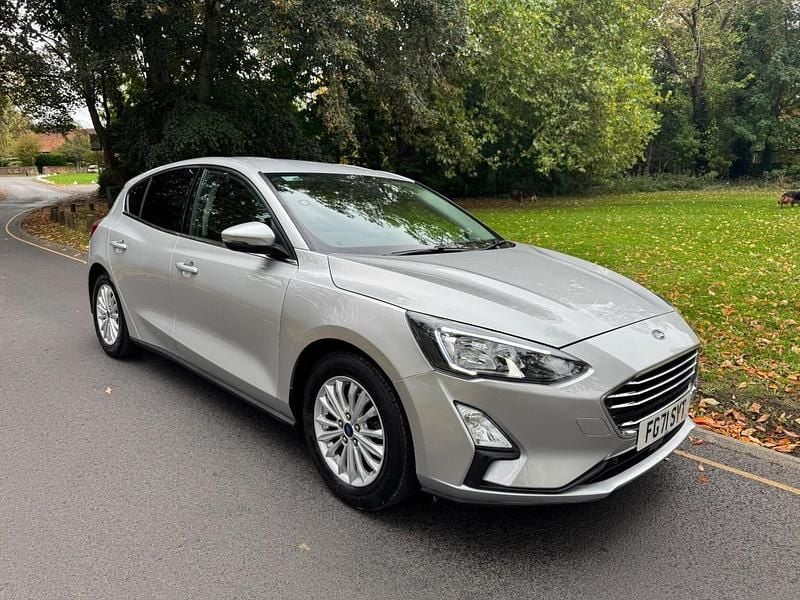 Silver Used 2021 Ford Focus Titanium Hatchback | £11,076 (Fair price) - Image 1/4