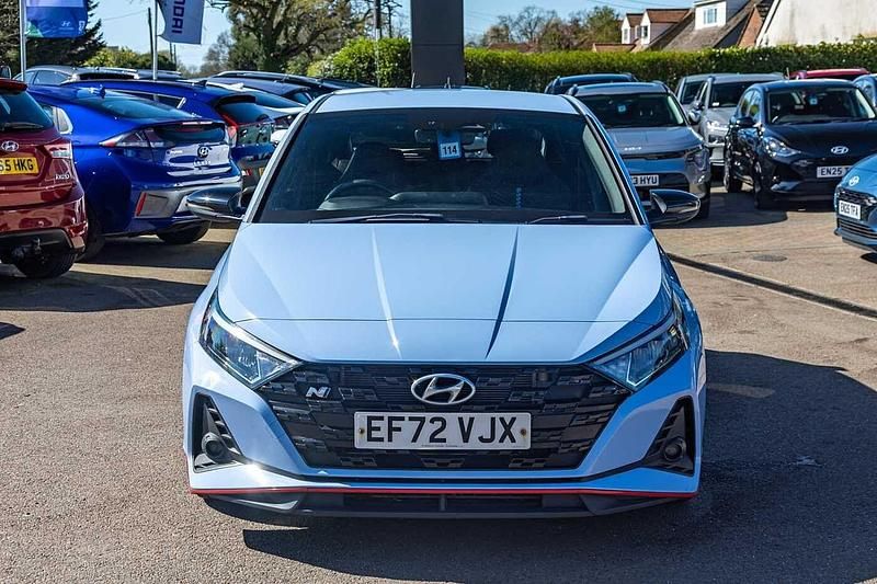 Used Hyundai i20 2022 Blue Hatchback