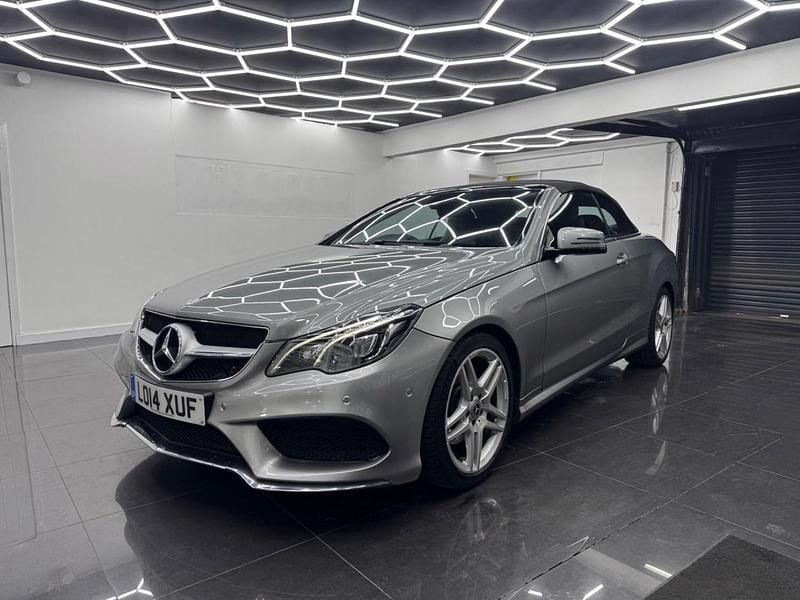 Used Mercedes E350 AMG 2014 Silver Cabriolet