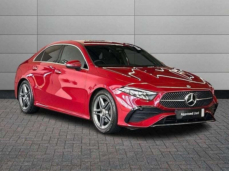 Red Used 2023 Mercedes A180 Executive Sedan | £24,695 (Fair price) - Image 1/4