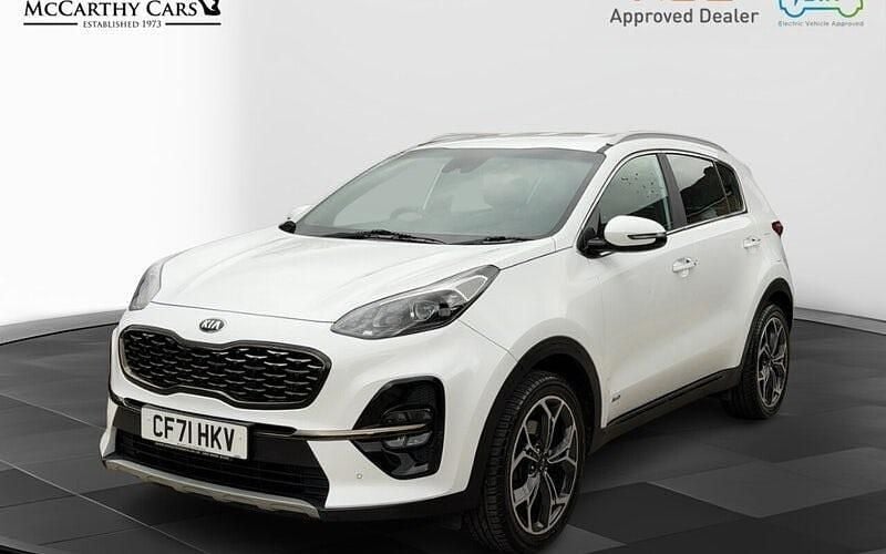 White Used 2021 Kia Sportage GT-Line SUV | £18,795 (Fair price) - Image 1/2