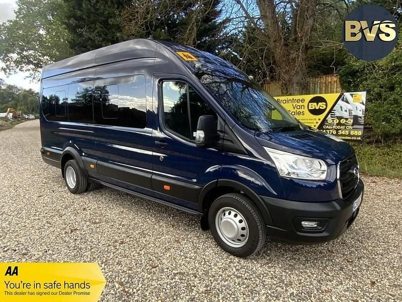 Blue Used 2019 Ford Transit Trend | £16,750 (Fair price) - Image 1/4