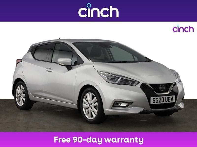 Silver Used 2020 Nissan Micra Acenta Hatchback | £10,599 (Fair price) - Image 1/3